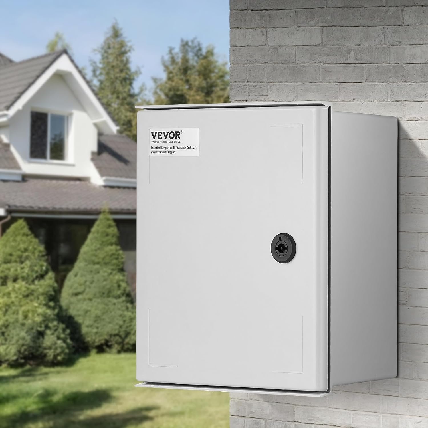 Сталевий корпус VEVOR NEMA DS-SMC-32514 Сірий, фото №3