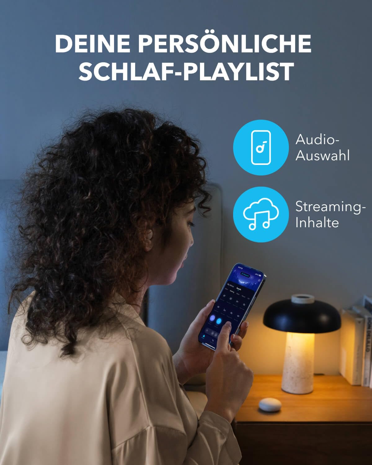 Наушники soundcore Anker Sleep A20 Шумоизолирующие Беспроводные Для сна Черный, фото №6