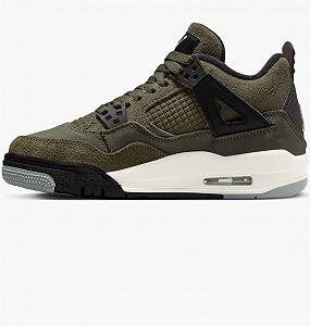Кросівки Jordan 4 Retro SE Craft Medium Olive (GS) 35.5 - Фото 1