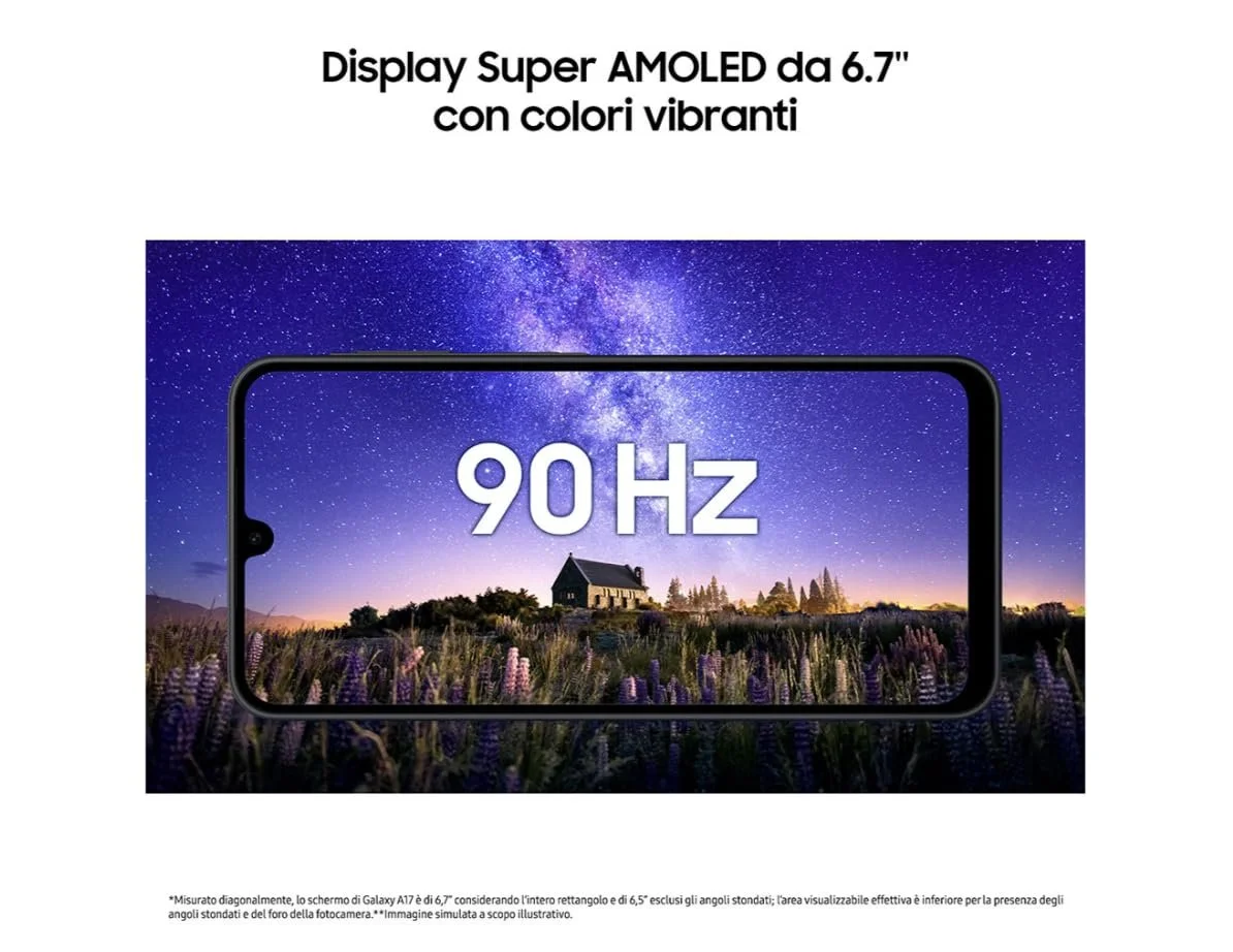 Смартфон Samsung Galaxy A17 Dual SIM 4/128GB Black, фото №4