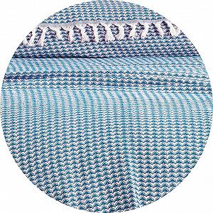 Покривало Mixibaby Піраміда 200 x 230 см Синій synthetic.ua - Фото 1