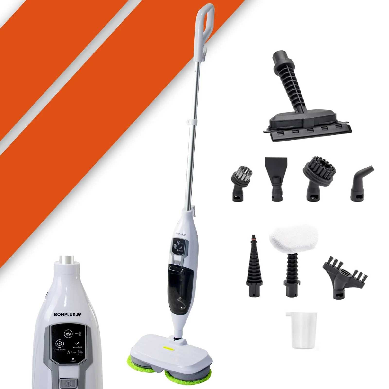 Пароочисник 10-в-1 1300 W 550 ml, фото №1