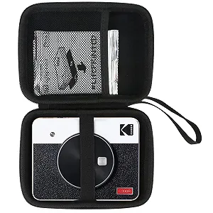 Жесткий чехол Aenllosi Kodak Mini 3 Retro P300R/Mini Shot Combo 3/Mini Shot 3 Retro C300R Grey synthetic.ua - Фото 1