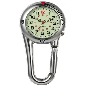 Кишеньковий годинник Avaner з карабіном Цифровий годинник-карабін з люмінесцентним циферблатом - Фото 1