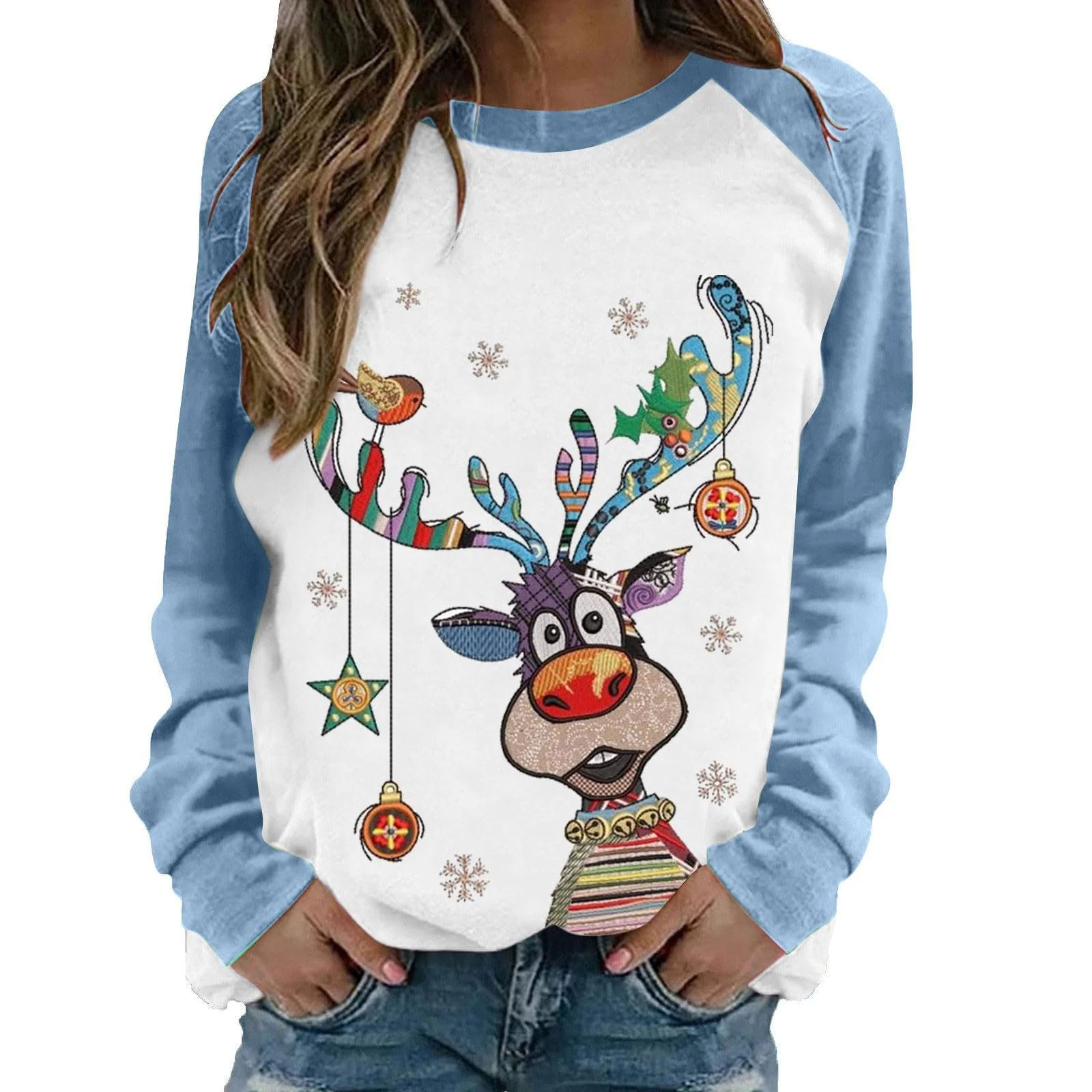 Рождественский джемпер Komiseup Женский 2024, фото №1