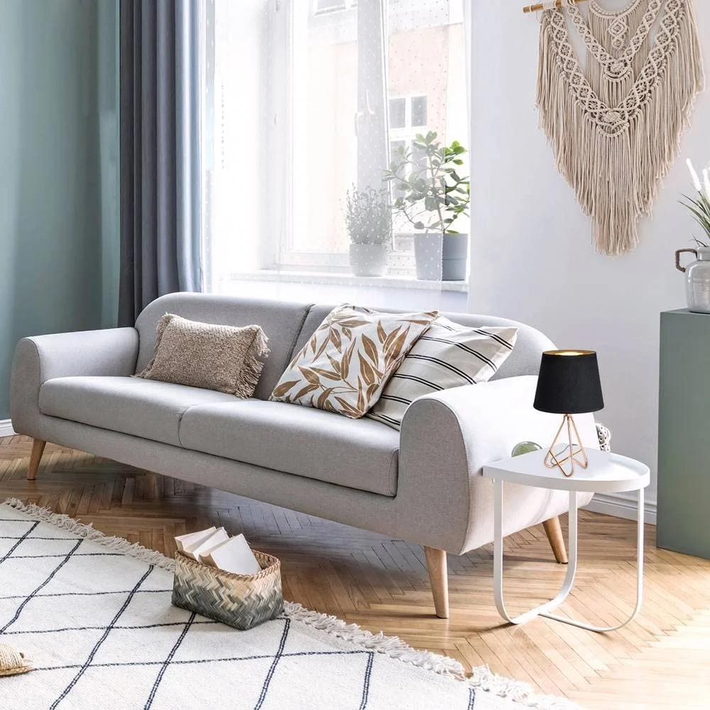 Настільна лампа Rabalux Blanka 2774 E14 1x Max 40 Вт 29 x 17 см Золота з чорним, фото №2