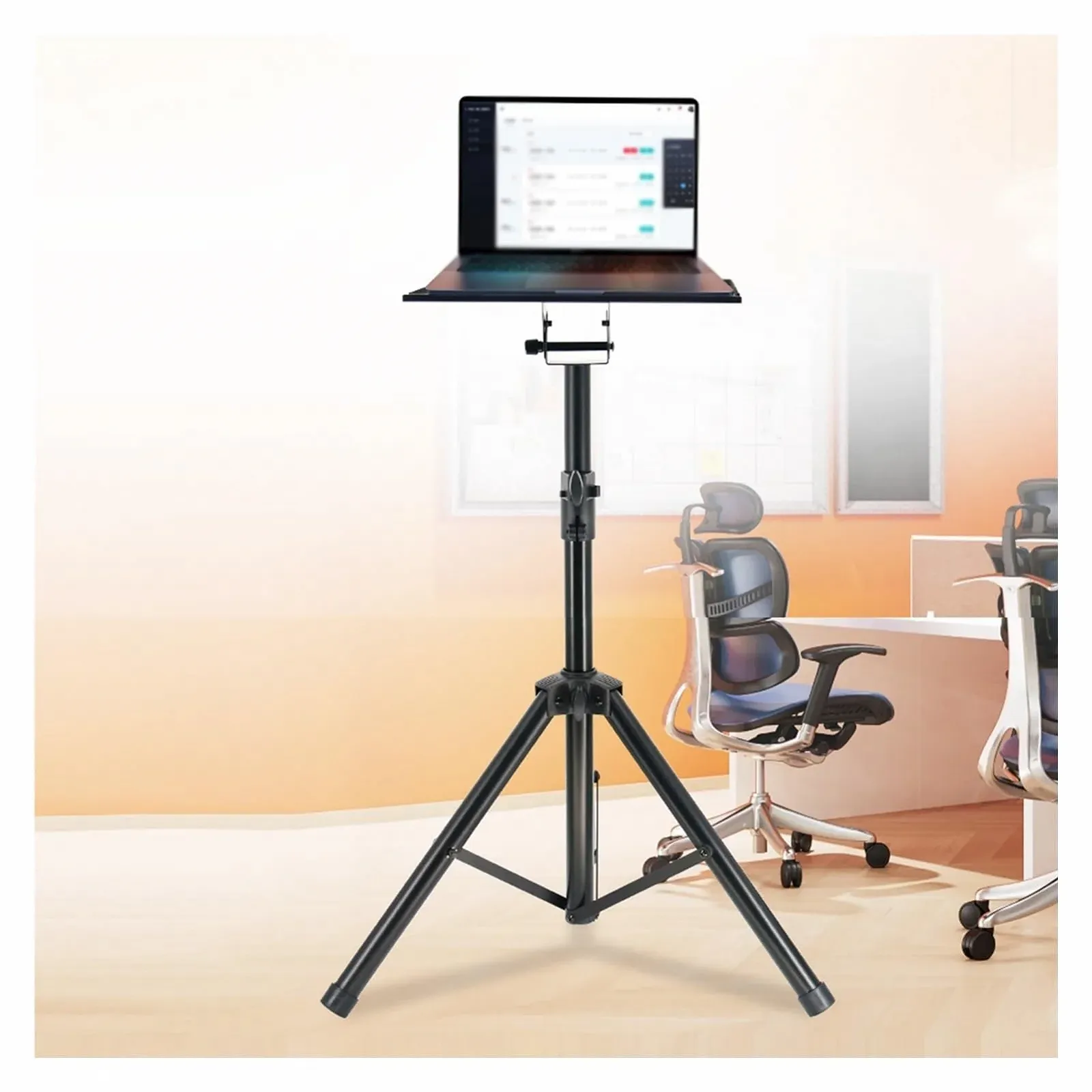 Напольная Стойка для Ноутбука Регулируемый Стальной Верстак Портативный Штатив до 50 кг, фото №1 Напольная Стойка для Ноутбука Регулируемый Стальной Верстак Портативный Штатив до 50 кг, фото №1