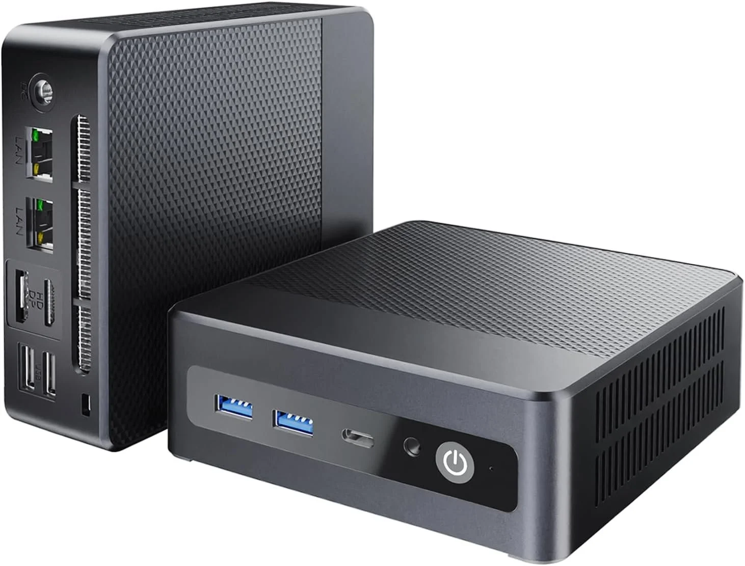 Міні ПК KUMNOSAL M1 / Intel N100 / RAM 16GB / SSD 512GB / 1 x HDMI / LAN / Wi-Fi 6 / Bluetooth 5.2 / Windows 11 / Чорний, фото №1