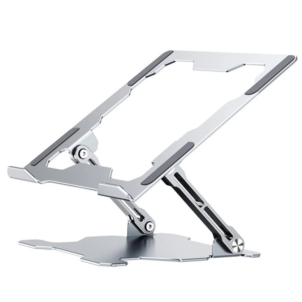 Регулируемая по высоте подставка для ноутбука SEWACC, алюминиевый сплав, эргономичная подставка для ноутбука с теплоотводом, нескользящая и складная конструкция, фото №1
