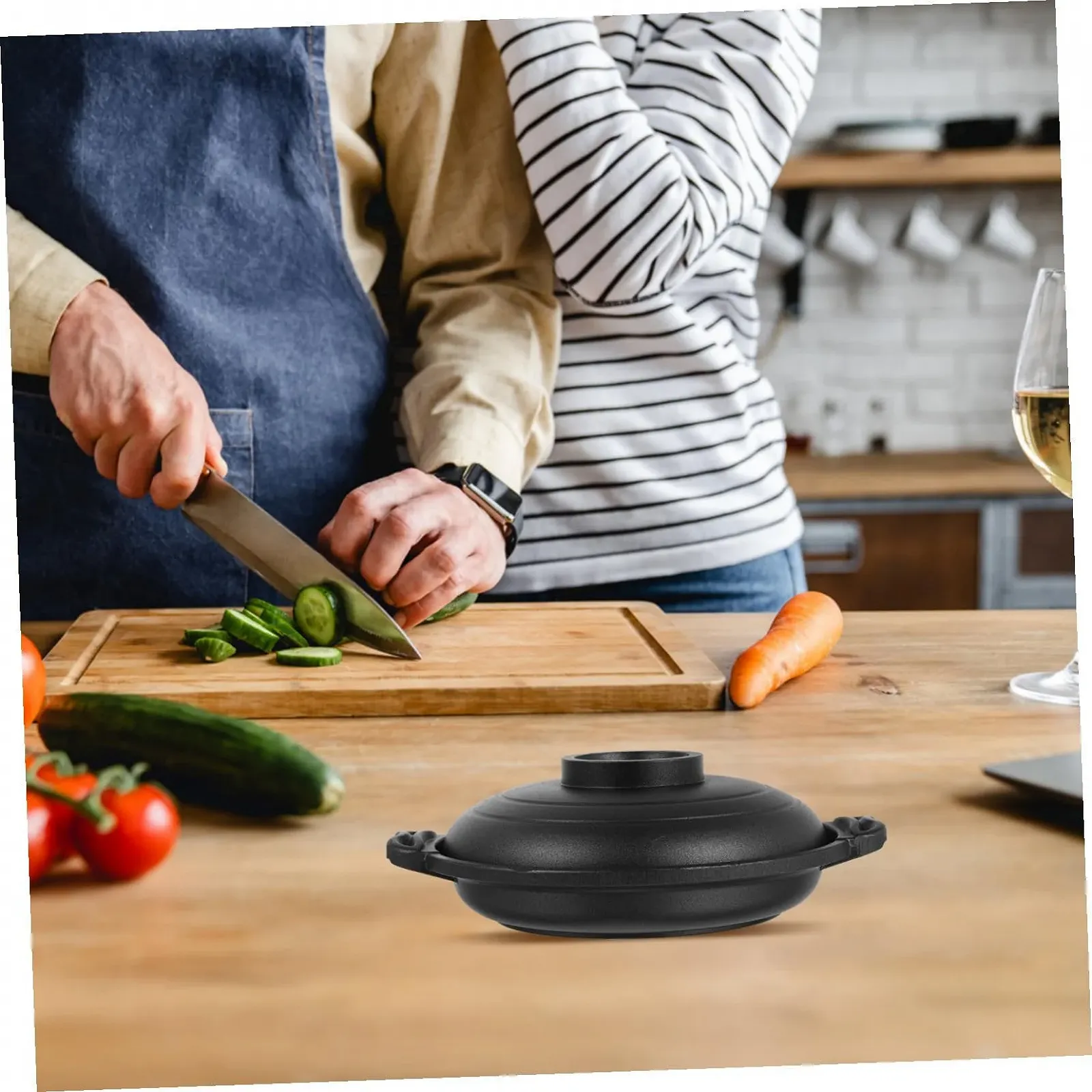 Кастрюля керамическая антипригарная термостойкая, фото №5