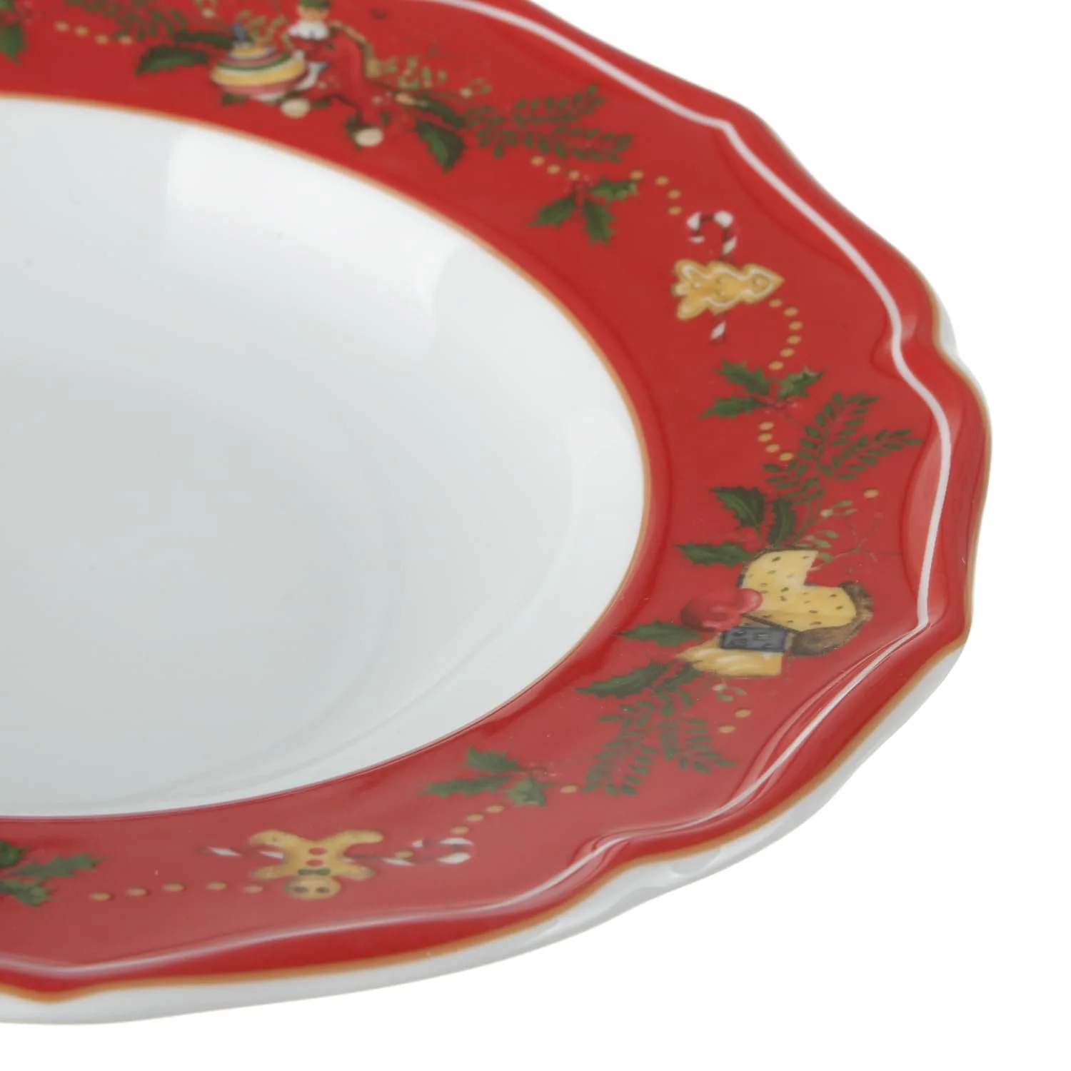 Набор тарелок Generico Nostalgia Porcelain Красный, фото №5 Набор тарелок Generico Nostalgia Porcelain Красный, фото №5