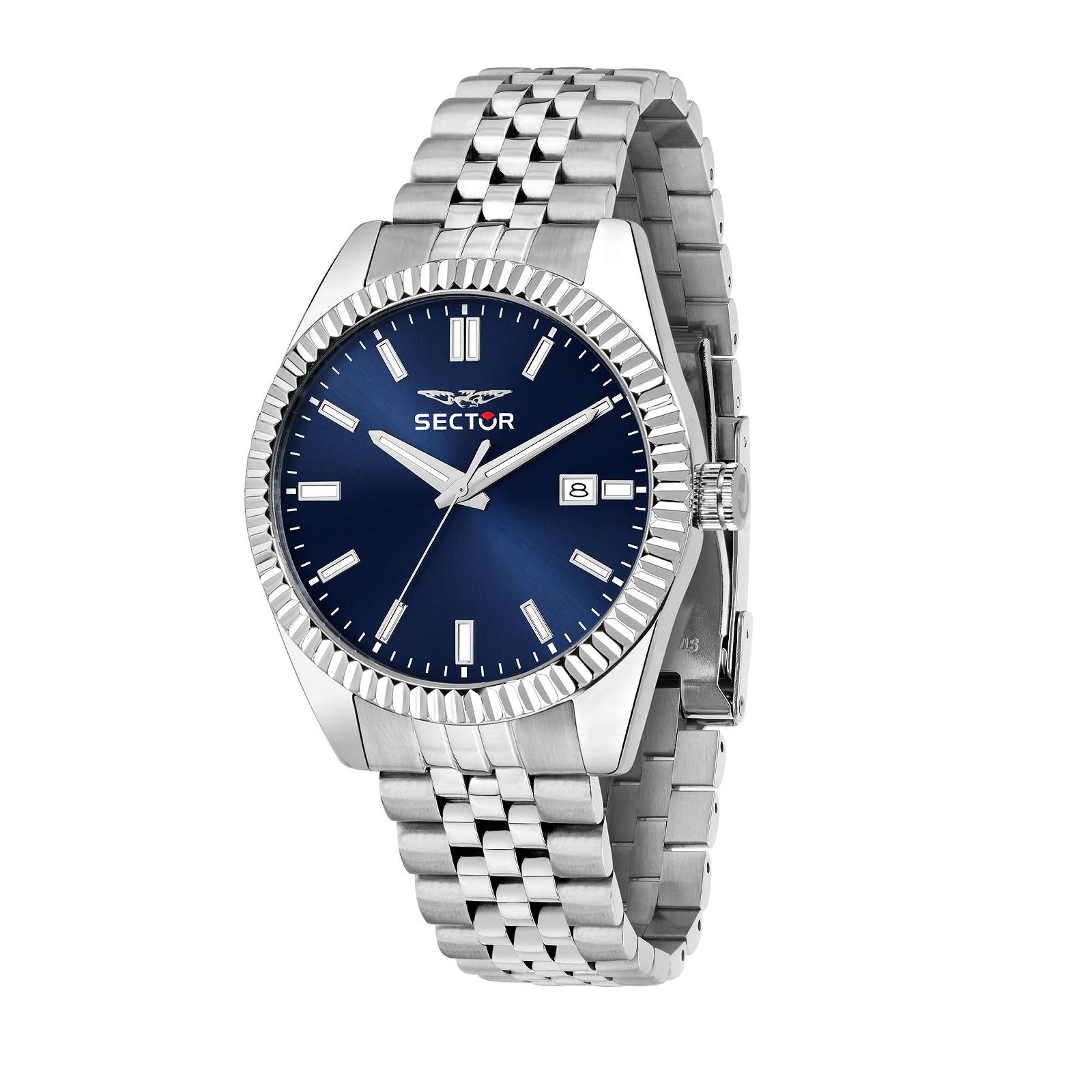 Годинник Sector No Limits для чоловіків Time Date Analog 240 Collection R3253240013 сірий браслет, фото №1