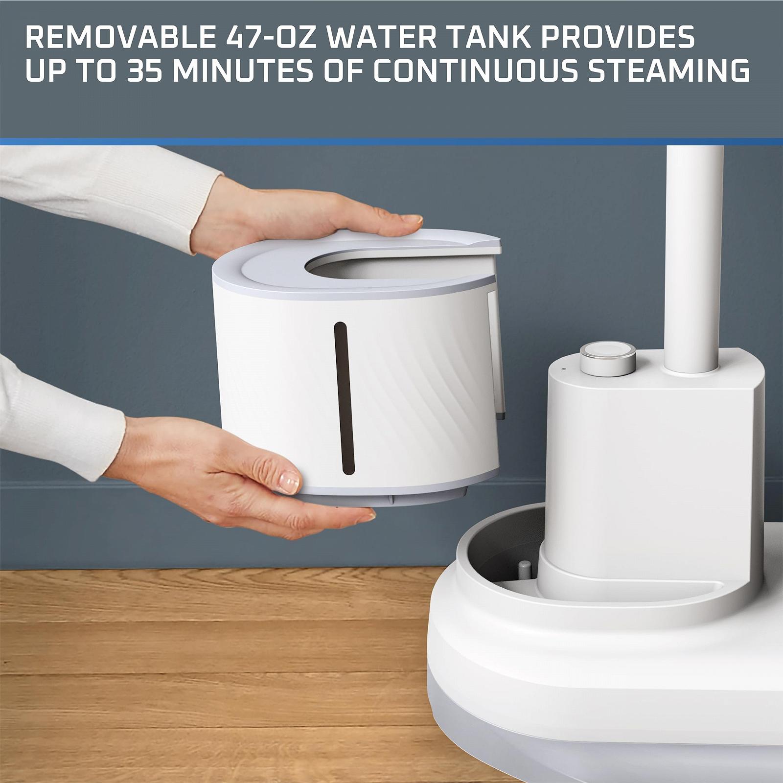 Вертикальний відпарювач Rowenta 1800 Вт 38 г/хв вертикальна дошка 1.2 л нержавіюча сталь, фото №6