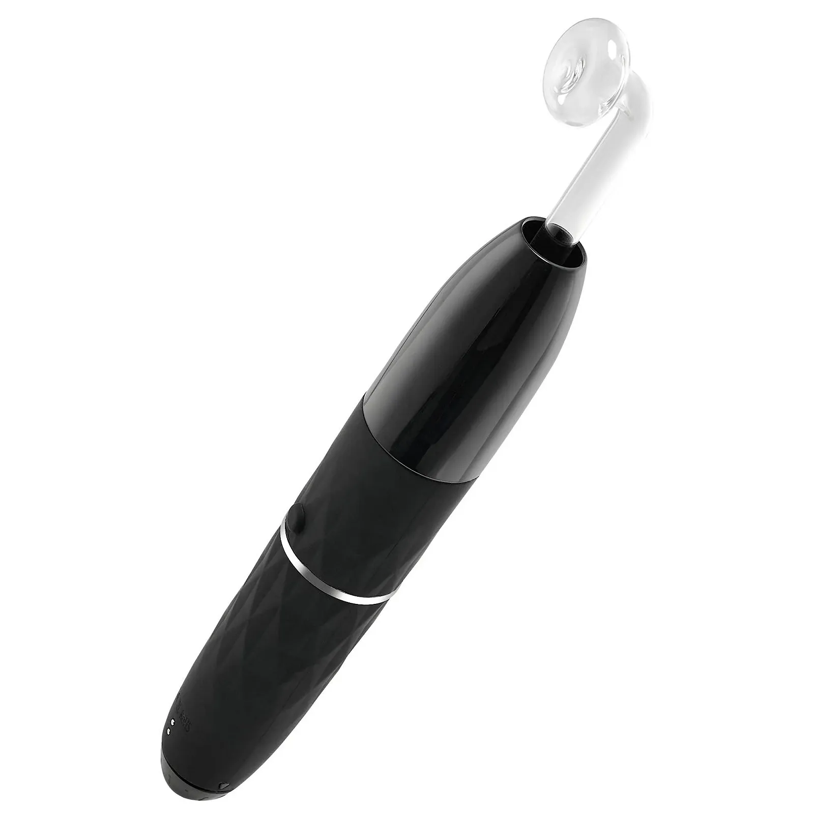 Високочастотний прилад для обличчя LuckyBeast з 3 насадками Neon + Argon Black, фото №1