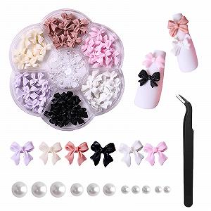 Стрази для нігтів Бантик - Фото 1