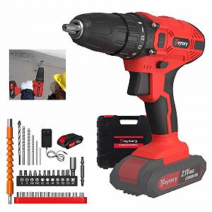 ЕлектроШурупокрут HSHa 21 V Бездротова Червона - Фото 1