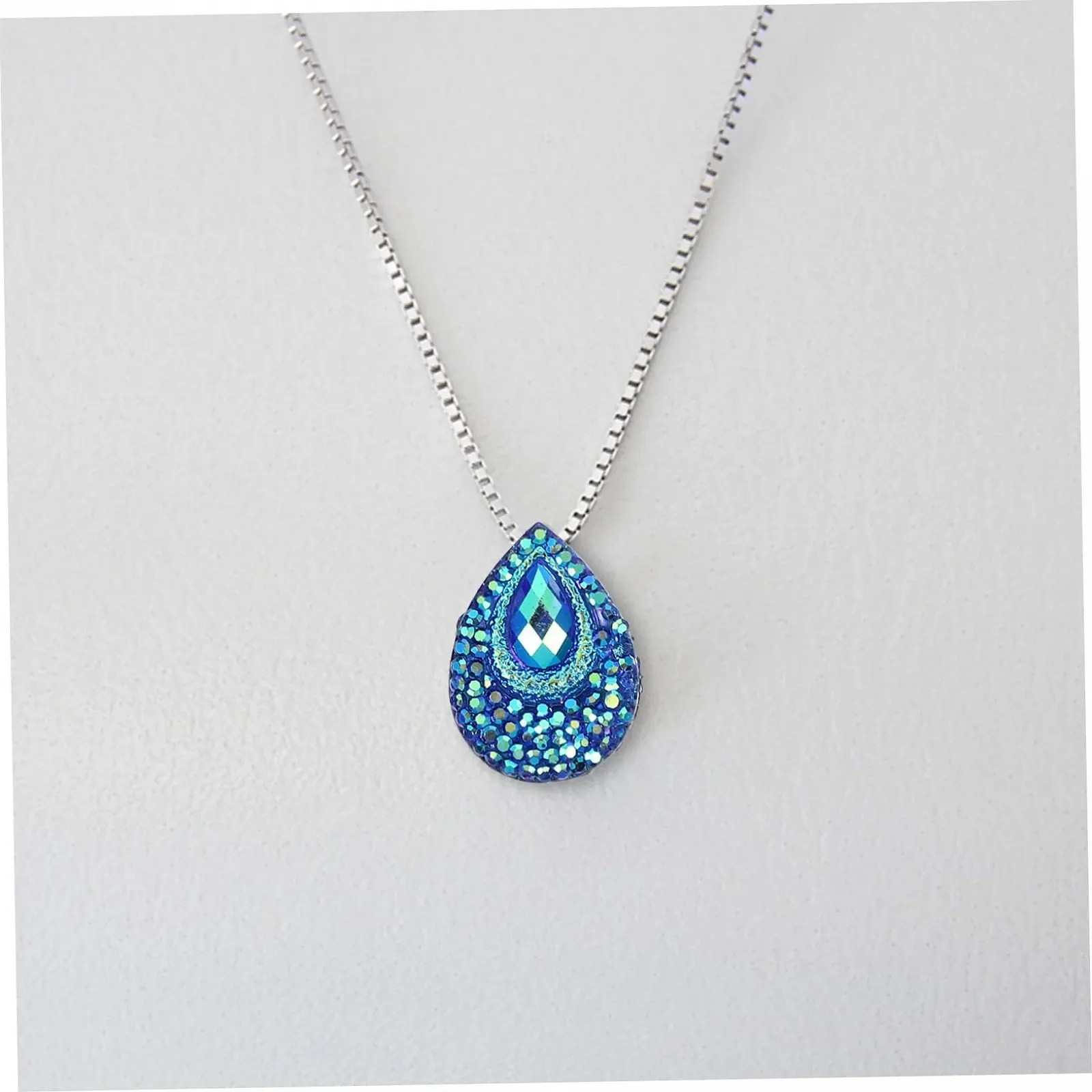 Стрази Крапля EXCEART 100 штук Стрази з плоскою задньою частиною Смола для DIY виробів, фото №2