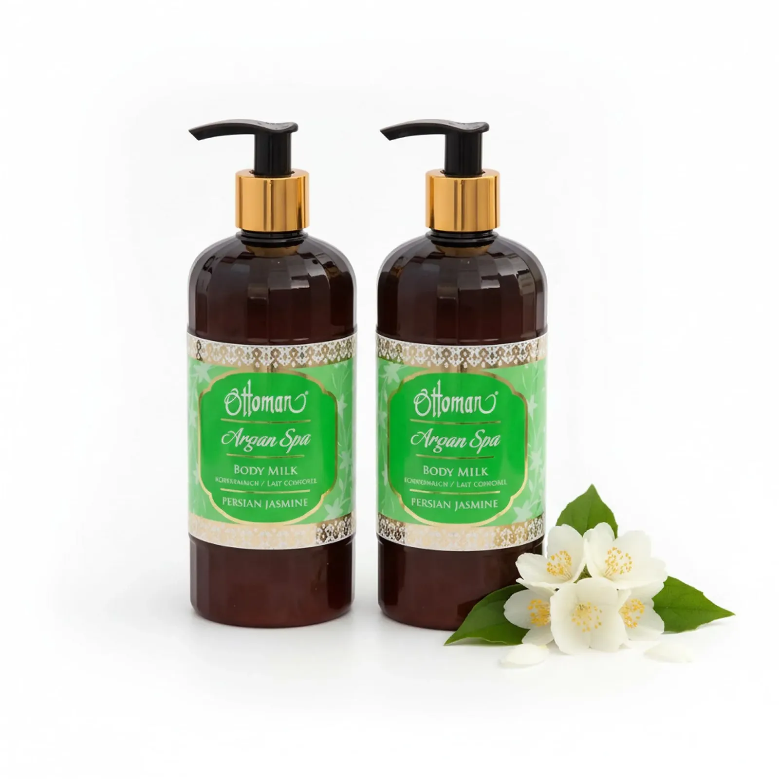 Молочко для тіла Ottoman Argan Spa Persian Jasmine 2 x 400 мл, фото №1