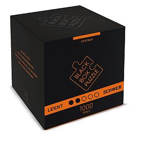 Пазлы Black Box MiSu Games Food Edition 2021 Сюрприз без шаблона 1000 элементов Черный - Фото 1