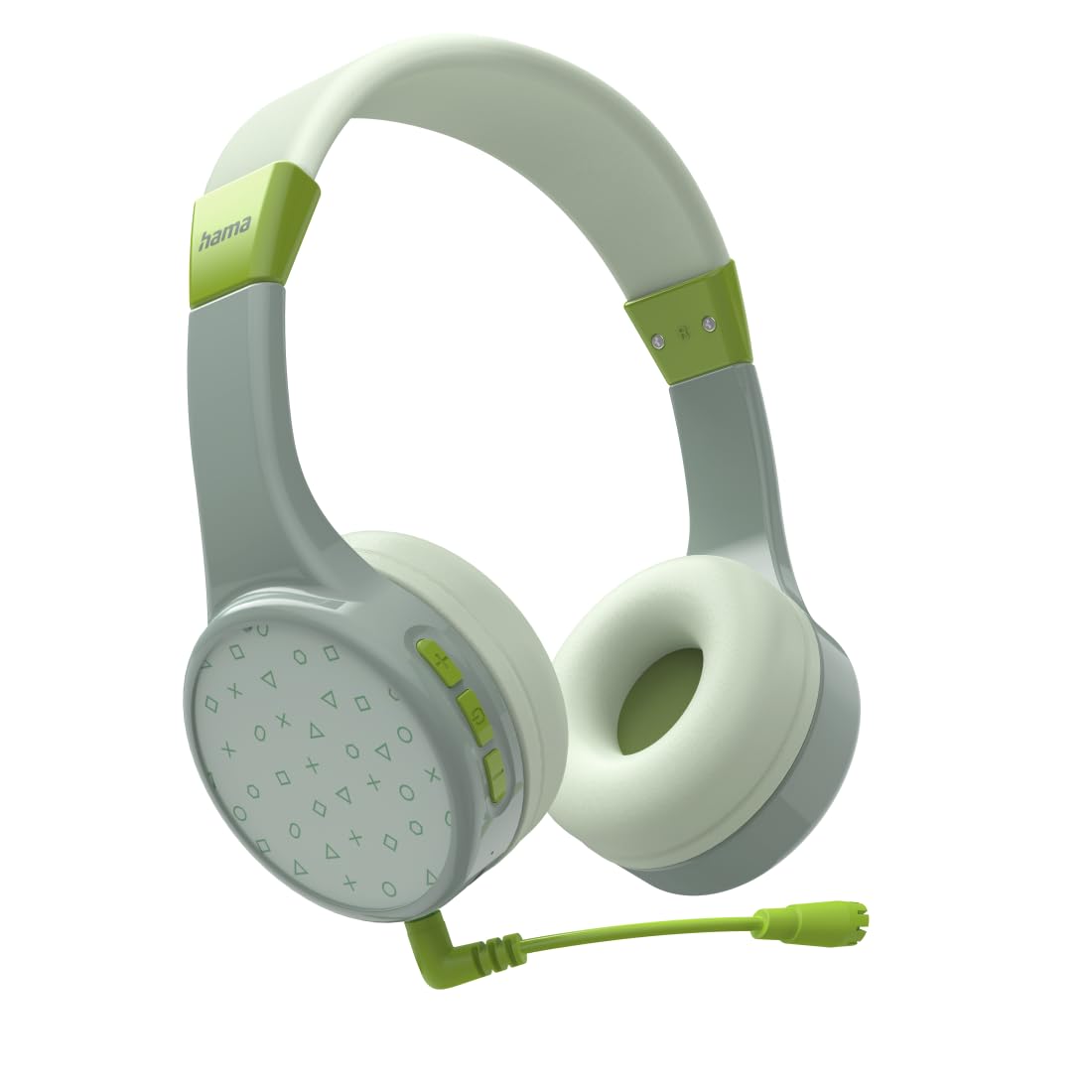 Наушники Hama Children's Bluetooth Ограничение громкости 85 дБ Два микрофона Гибкое оголовье Накладные Мягкая набивка, фото №1