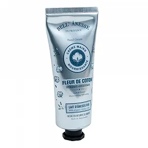 Крем для рук Label Provence Nature з органічним ослиним молоком і маслом ши - Cotton Floral Fragrance - тюбик 75 мл - Фото 1