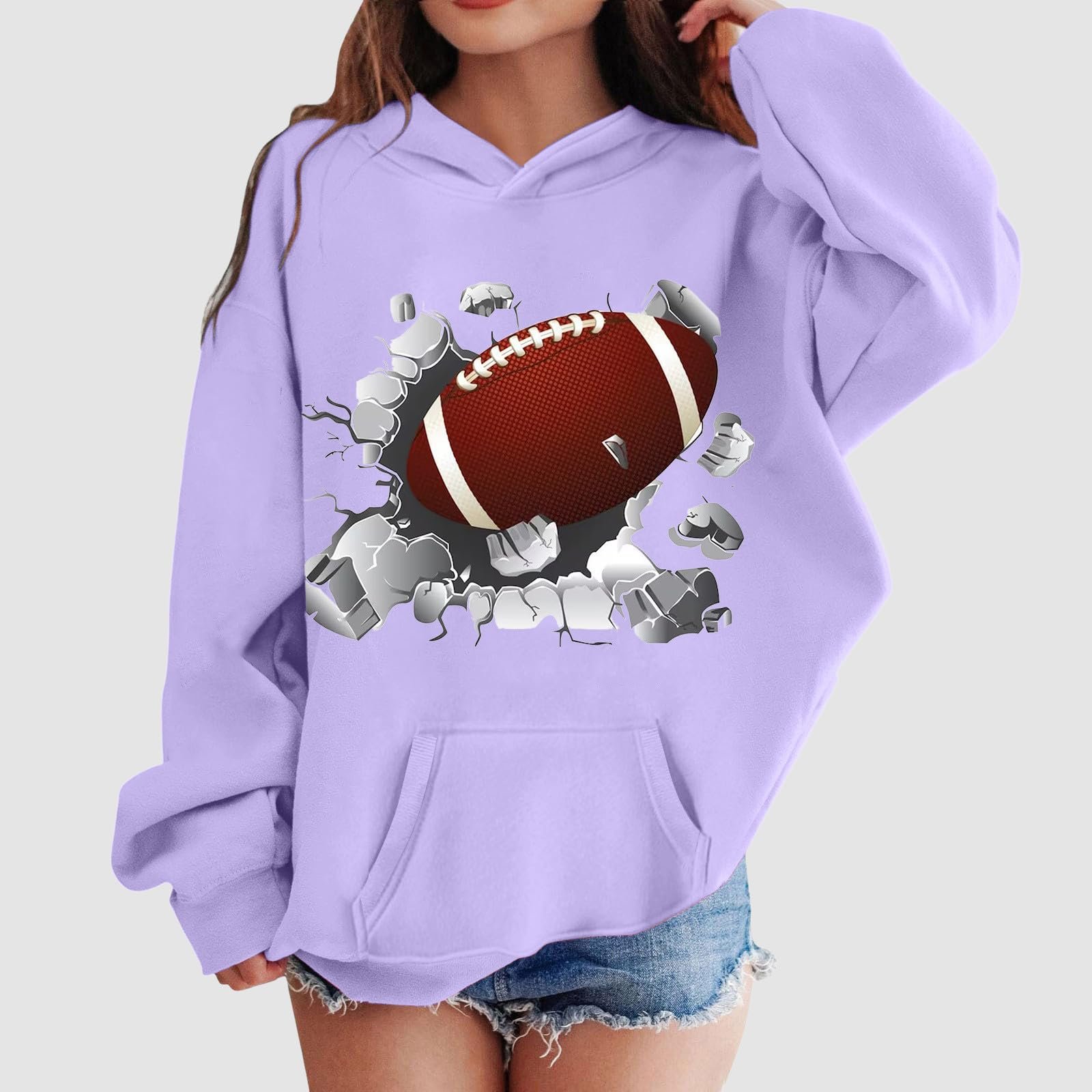 Толстовка Generisch для малюків, дитяча, для футбольних фанатів Super Bowls, фото №4