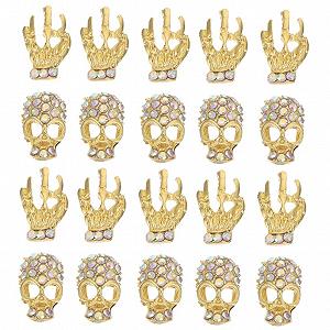 Прикраса для нігтів Череп - Фото 1