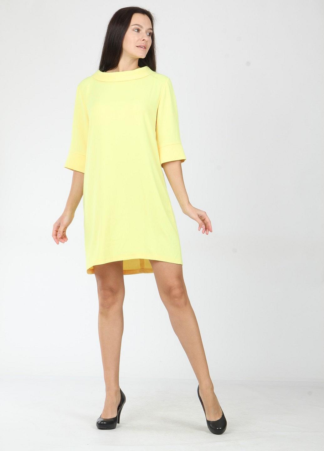 Платье MOZAH 42 Желтый (ND-031228-Yellow), фото №3