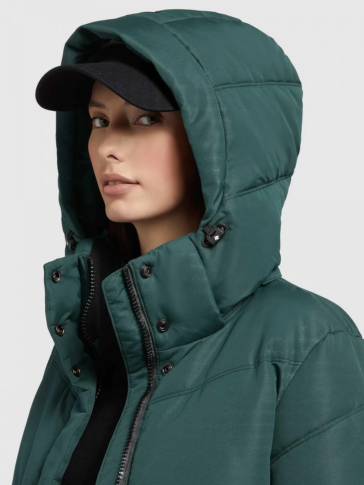 Женское зимнее пальто khujo Torino4 Черный, фото №6 Женское зимнее пальто khujo Torino4 Черный, фото №6