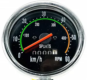 Велокомпьютер Analogue Mechanical Vintage Speedometer Odometer synthetic.ua - Фото 1