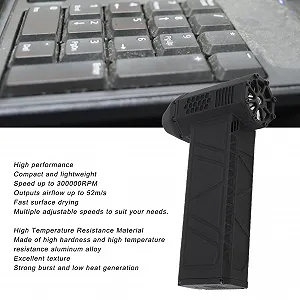 Электрический вакуумный очиститель 300,000 RPM USB C 15W PD QC Быстрая зарядка 16,000 mAh с регулировкой скорости synthetic.ua - Фото 1