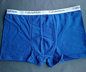 Чоловічі сині труси боксери Calvin Klein - Фото 1