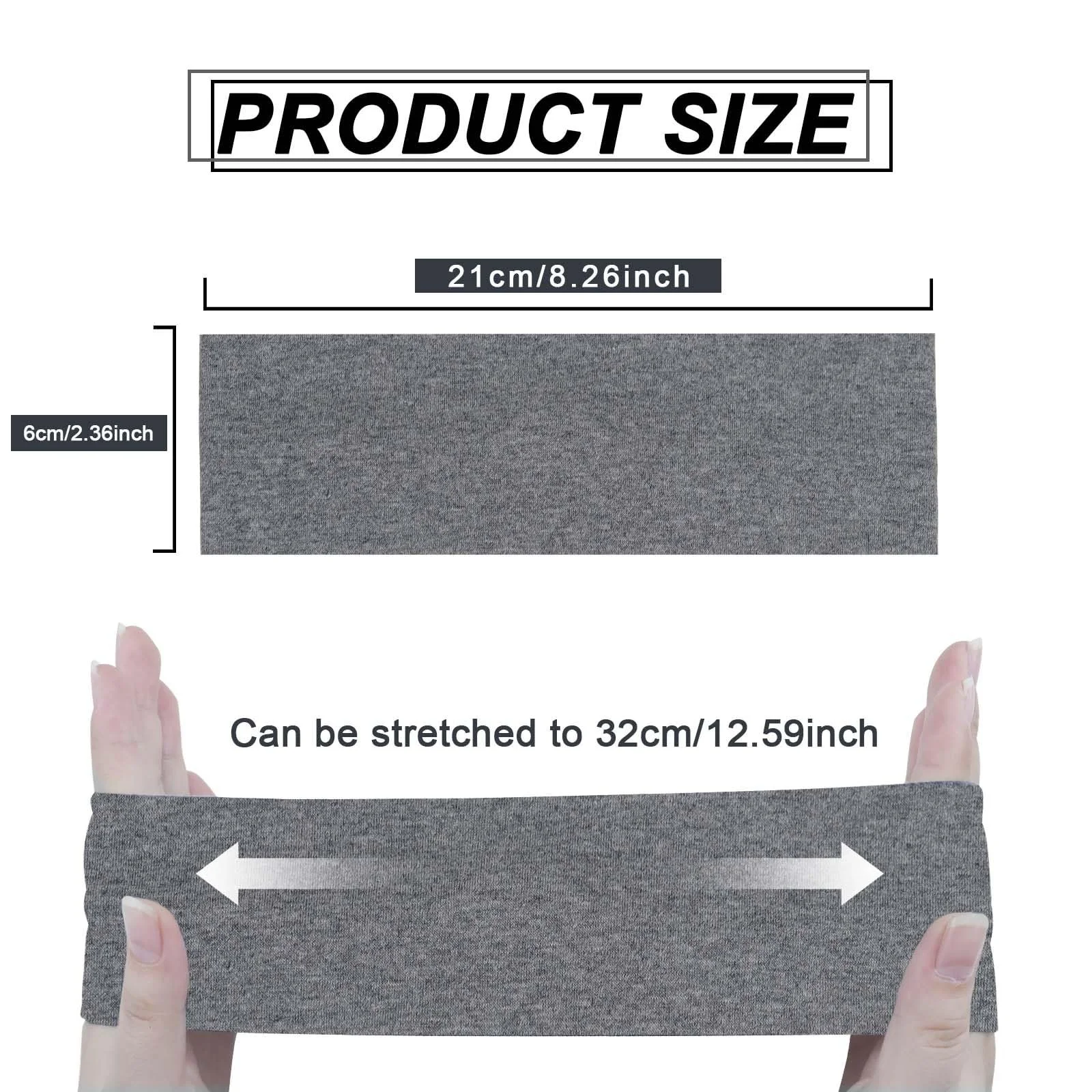 Спортивна пов'язка на голову Blooms Жіноча Бавовняна, фото №5