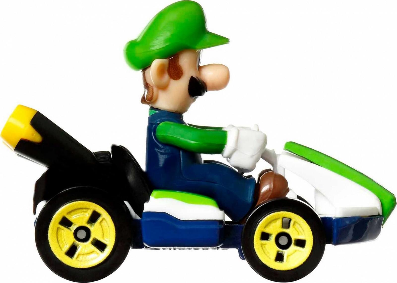 Модель DieCast Super Mario Kart Standard Kart Luigi Масштаб 1:64 Длина 5 см, фото №3 Модель DieCast Super Mario Kart Standard Kart Luigi Масштаб 1:64 Длина 5 см, фото №3