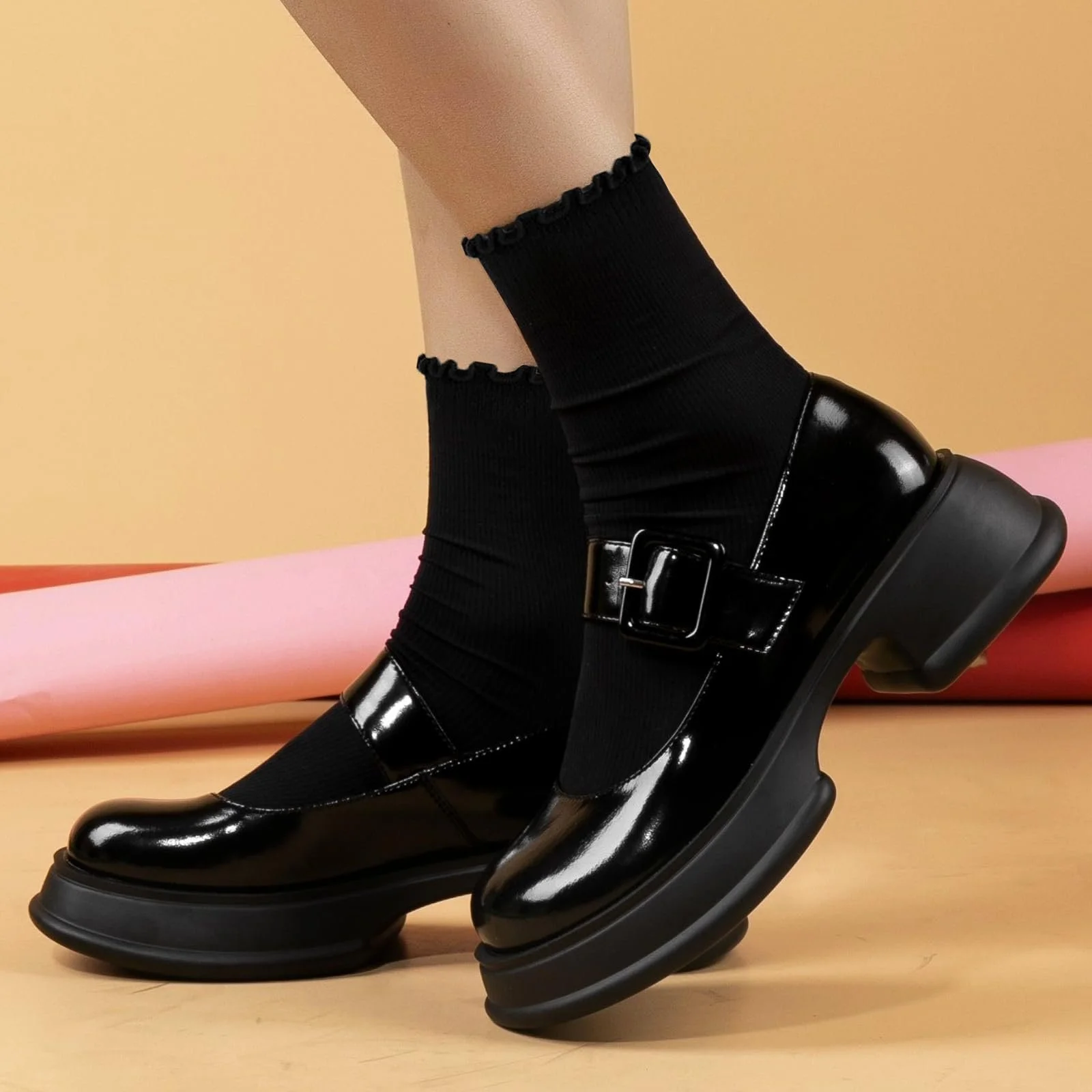 Шкарпетки з рюшами жіночі 6 пар Бавовняні, фото №4 Шкарпетки з рюшами жіночі 6 пар Бавовняні, фото №4