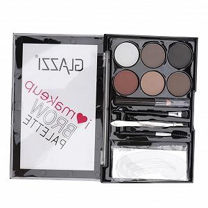 Набір Healvian 3 Sets Косметичний набір з тінями для брів і пензлем ABS - Фото 1