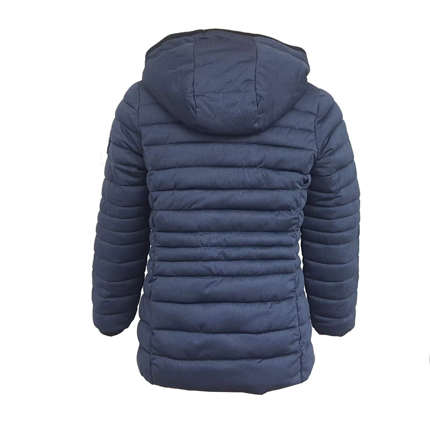 Анорак Outburst 3944409 для дівчат, зимова куртка з капюшоном, темно-синій, фото №2