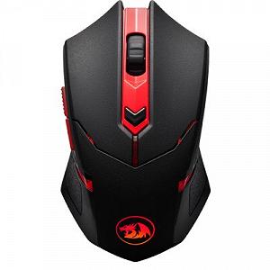Мышка Defender M601WL-BA Wireless + mouse pad Black/Red (78227) synthetic.ua - Фото 1