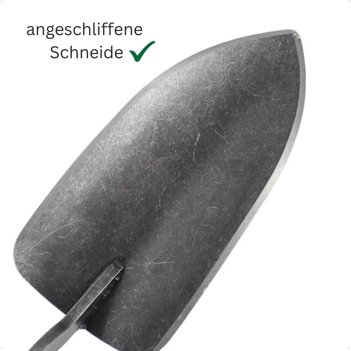 Лопата совковая D&O Welldone Квітковий, сталь, дерев'яна ручка, 67 см, фото №8