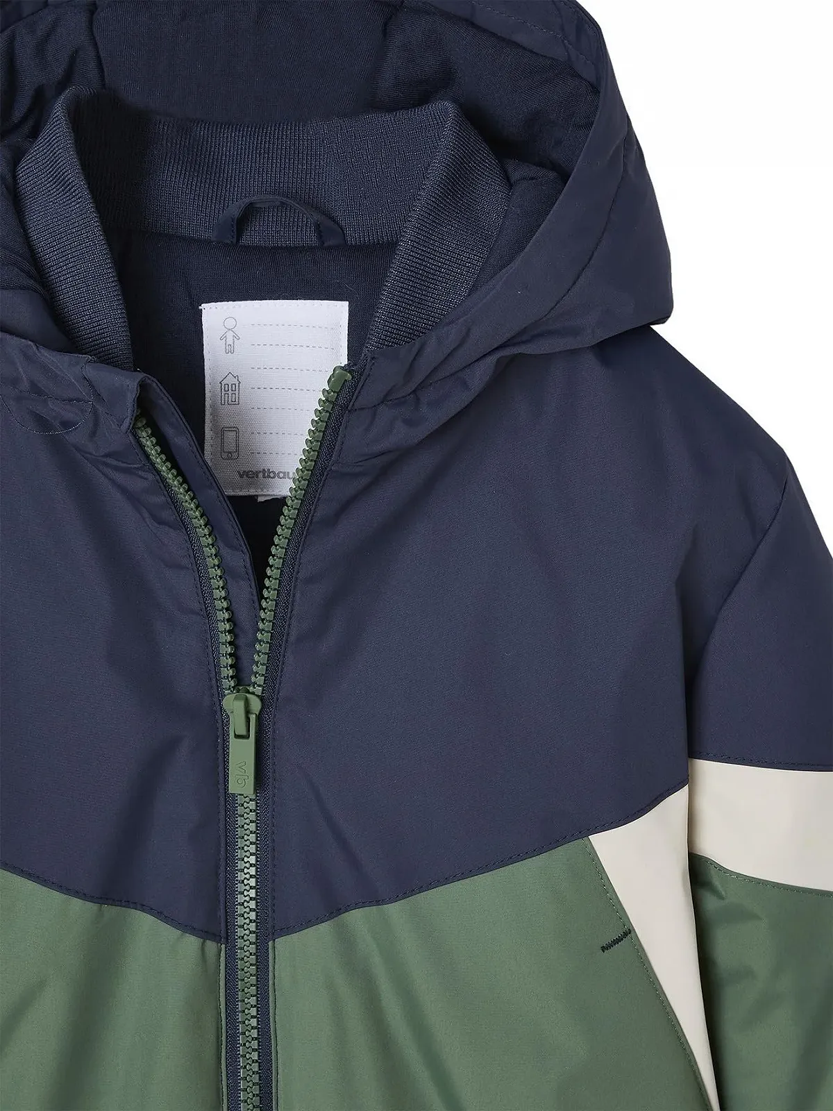 Вітровка Vertbaudet для хлопчиків з наповнювачем з переробленого поліестеру, фото №3