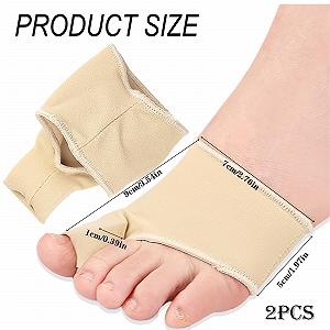 Шкарпетки для корекції вальгусної деформації Epunk Силіконові, тілесного кольору Lycra synthetic.ua - Фото 1