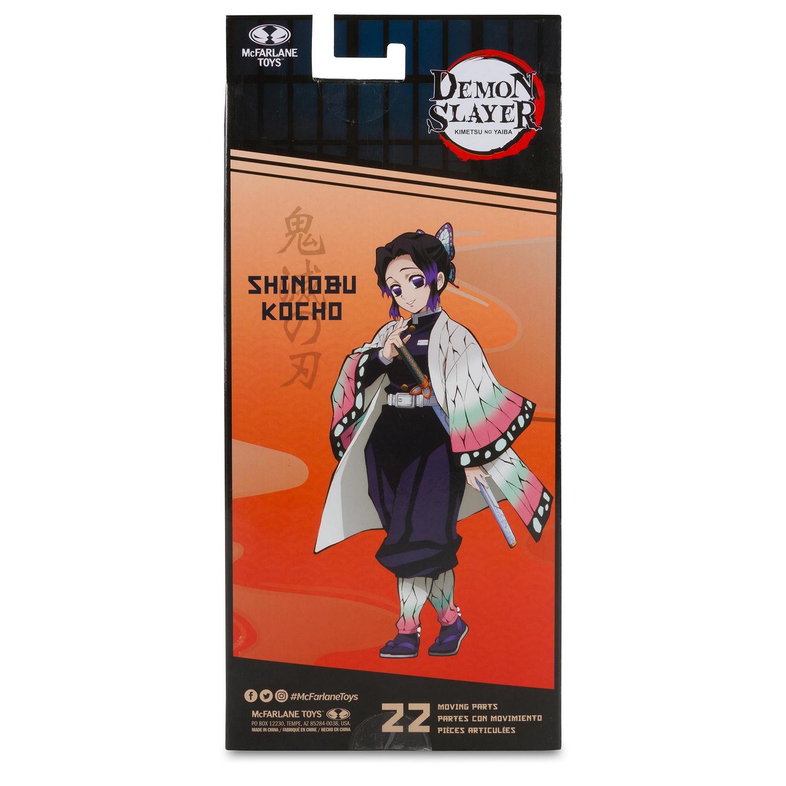 Екшн-фігурка McFarlane Demon Slayer Kimetsu no Yaiba Shinobu Kocho 18 см, фото №10
