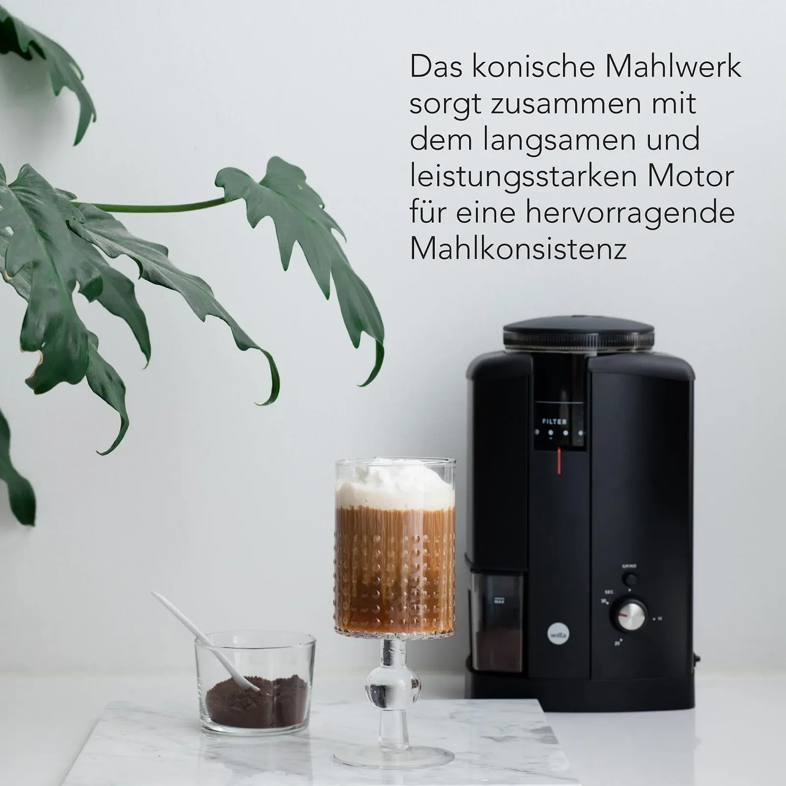 Электрическая кофемолка Wilfa Svart Aroma CGWS-130B 40 мм нержавеющая сталь, фото №5 Электрическая кофемолка Wilfa Svart Aroma CGWS-130B 40 мм нержавеющая сталь, фото №5