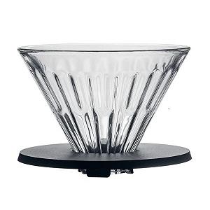 Пуровер Timemore Crystal Dripper 01 Black 10 фильтров synthetic.ua - Фото 1