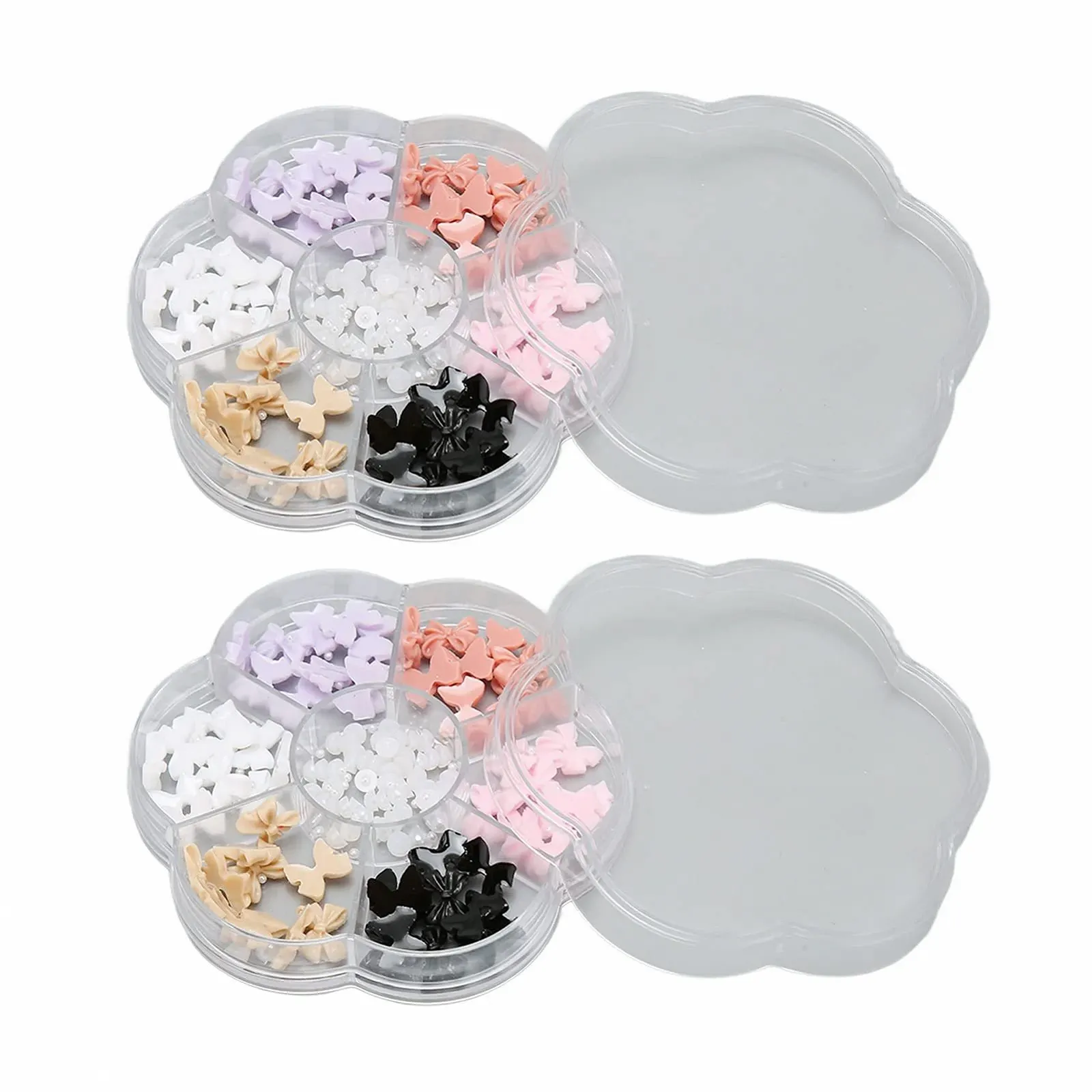 3D Аксесуари Різні форми Плоска задня частина Прикраса для нігтів, фото №5