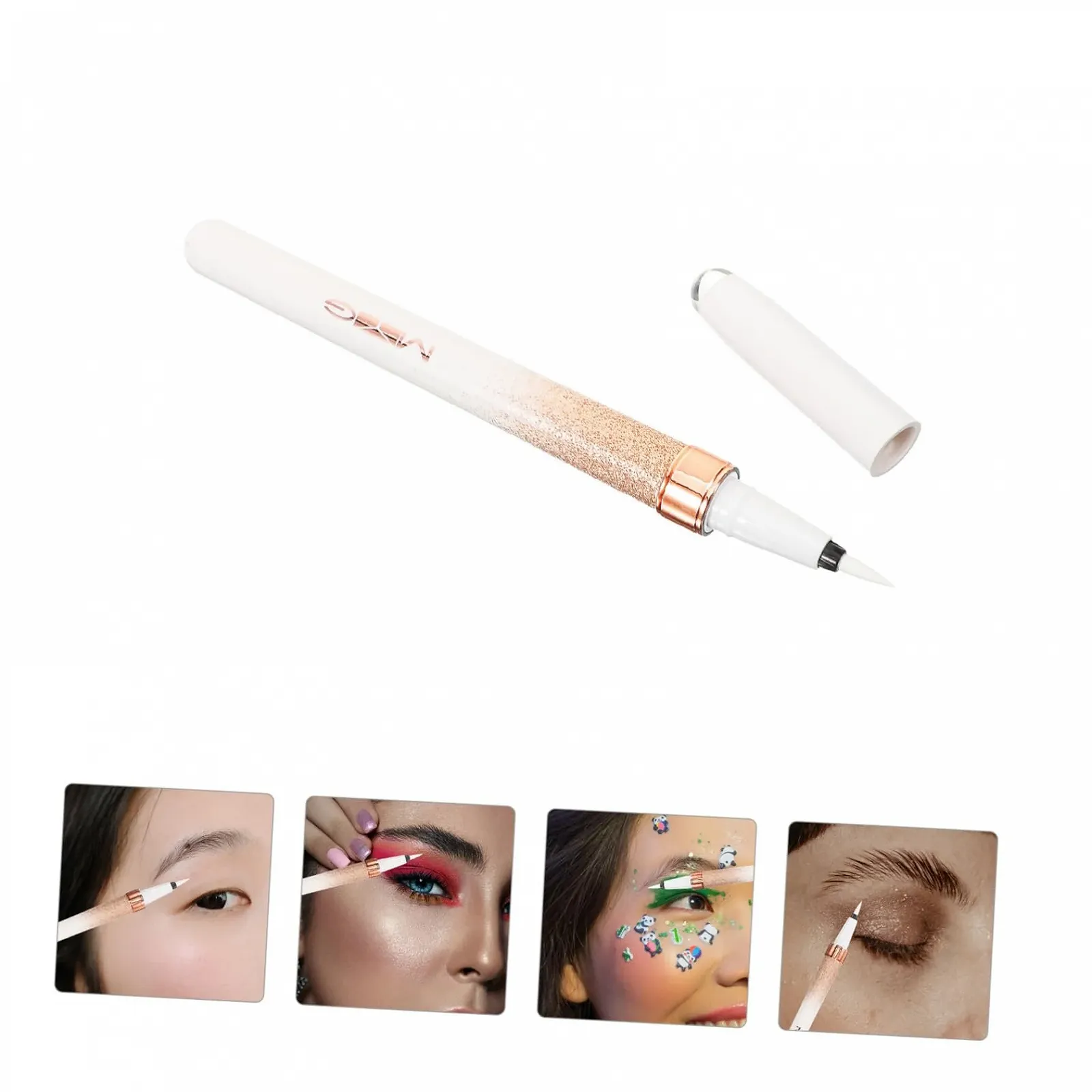 Олівець для очей Healvian Водостійкий Білий, фото №3 Олівець для очей Healvian Водостійкий Білий, фото №3