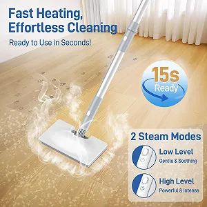 Пароочисник багатофункціональний FV07 250ml 15 секунд нагрівання synthetic.ua - Фото 1