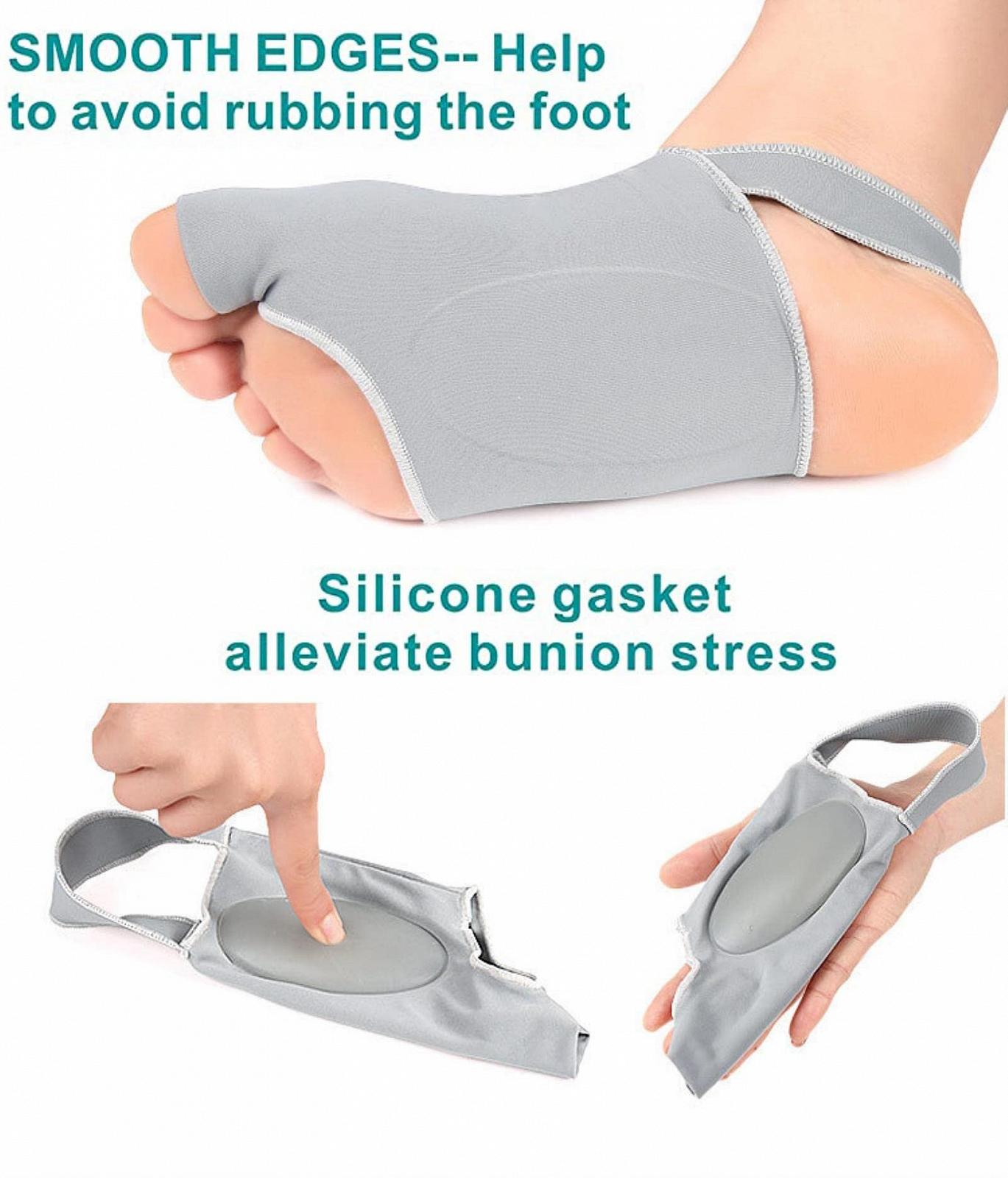 Корректор вальгусной деформации большого пальца ноги Гелевый 2 шт./пара, фото №6