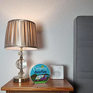 Скарбничка Camper For camping trips керамічна різнокольорова synthetic.ua - Фото 1