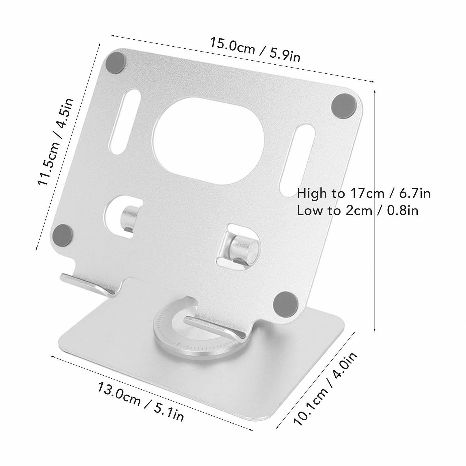 Подставка для планшета Регулируемая Rattling Cave Охлаждение Алюминиевый сплав 4,7-12 дюймов, фото №7